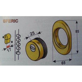 disec bks371.25d1 defender ottone